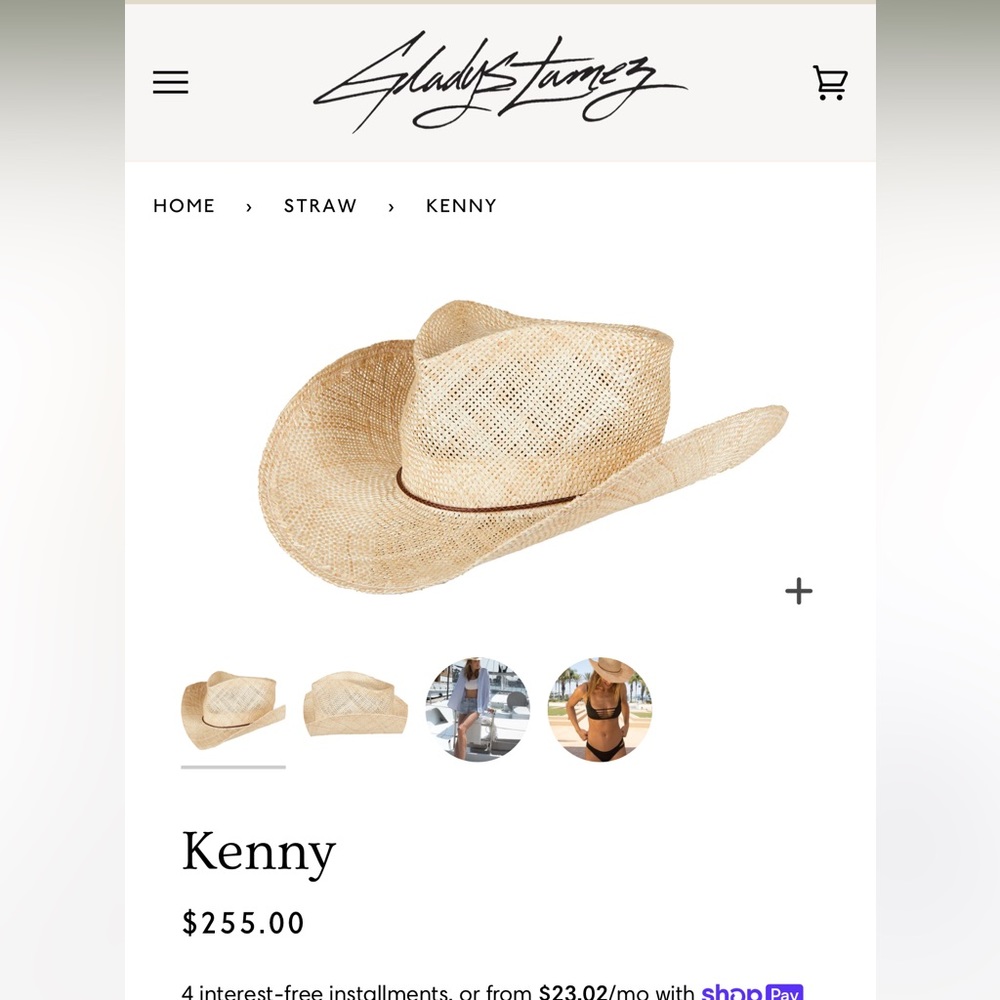 Gladys Tamez Kenny Hat